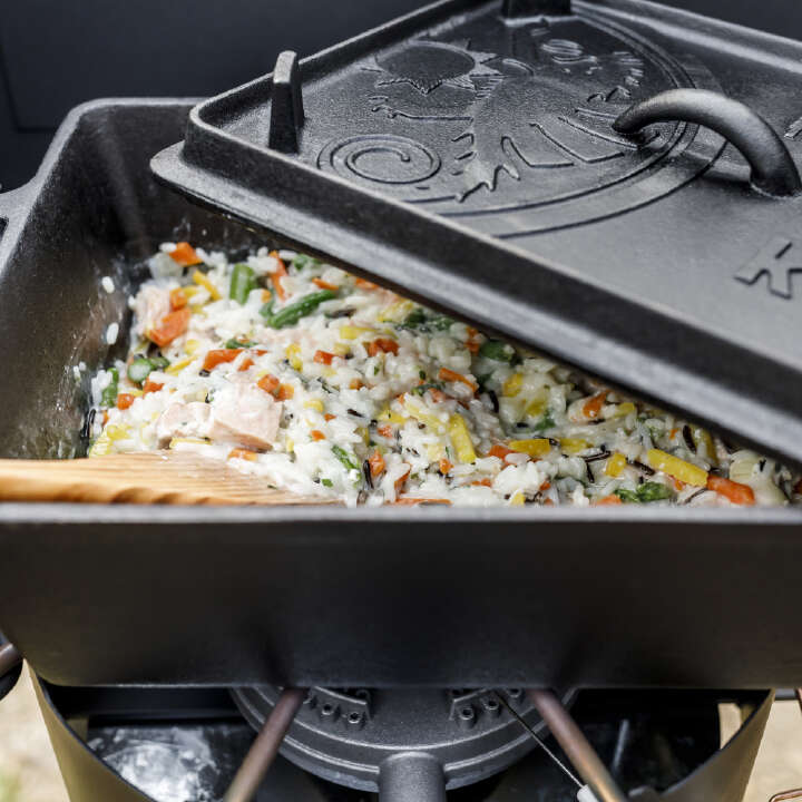 Petromax Brat- und Backform mit Deckel 34 x 14,5 x 24 cm